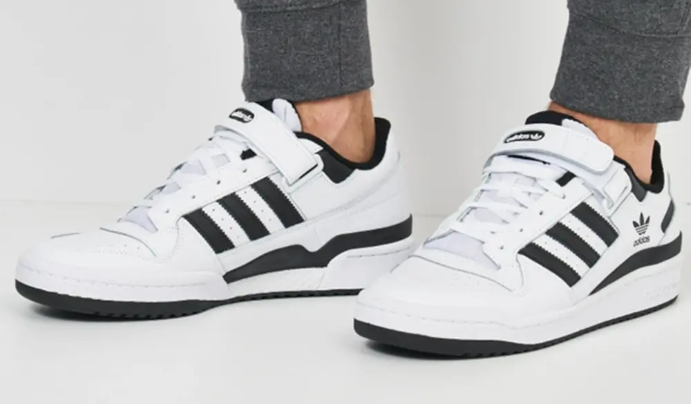 Giày Adidas Forum Low 'White Black' FY7757 - Ảnh 4