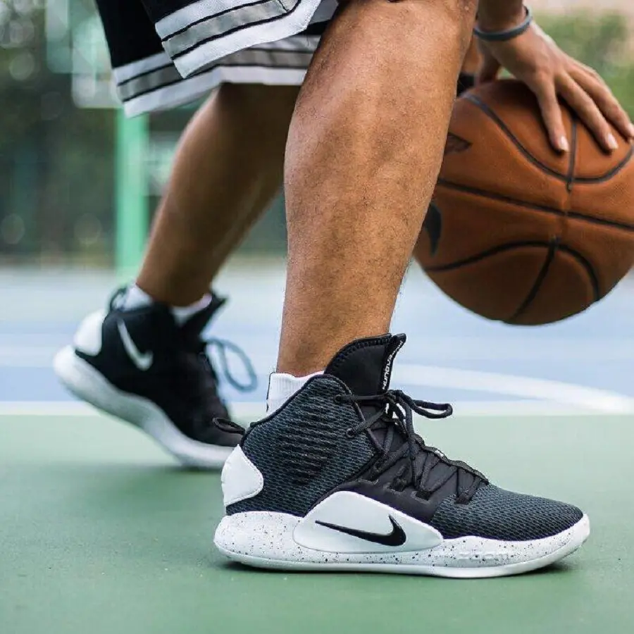 Giày Nike Hyperdunk X LightWeight Mid-Top 'Black White' AO7890-001 - Ảnh 3