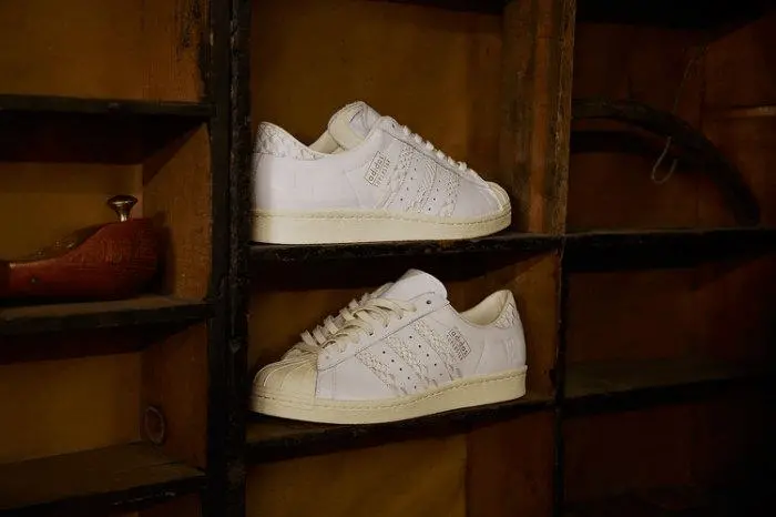 Giày Adidas Undefeated x Superstar 80 B34077 - Ảnh 4
