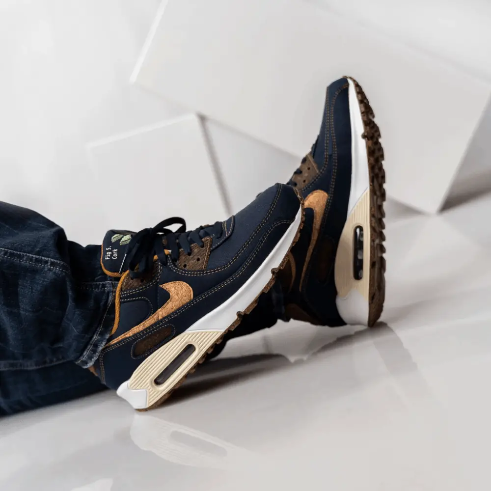 Giày Nike Air Max 90 ‘Cork Obsidian’ DD0385-400 - Ảnh 3