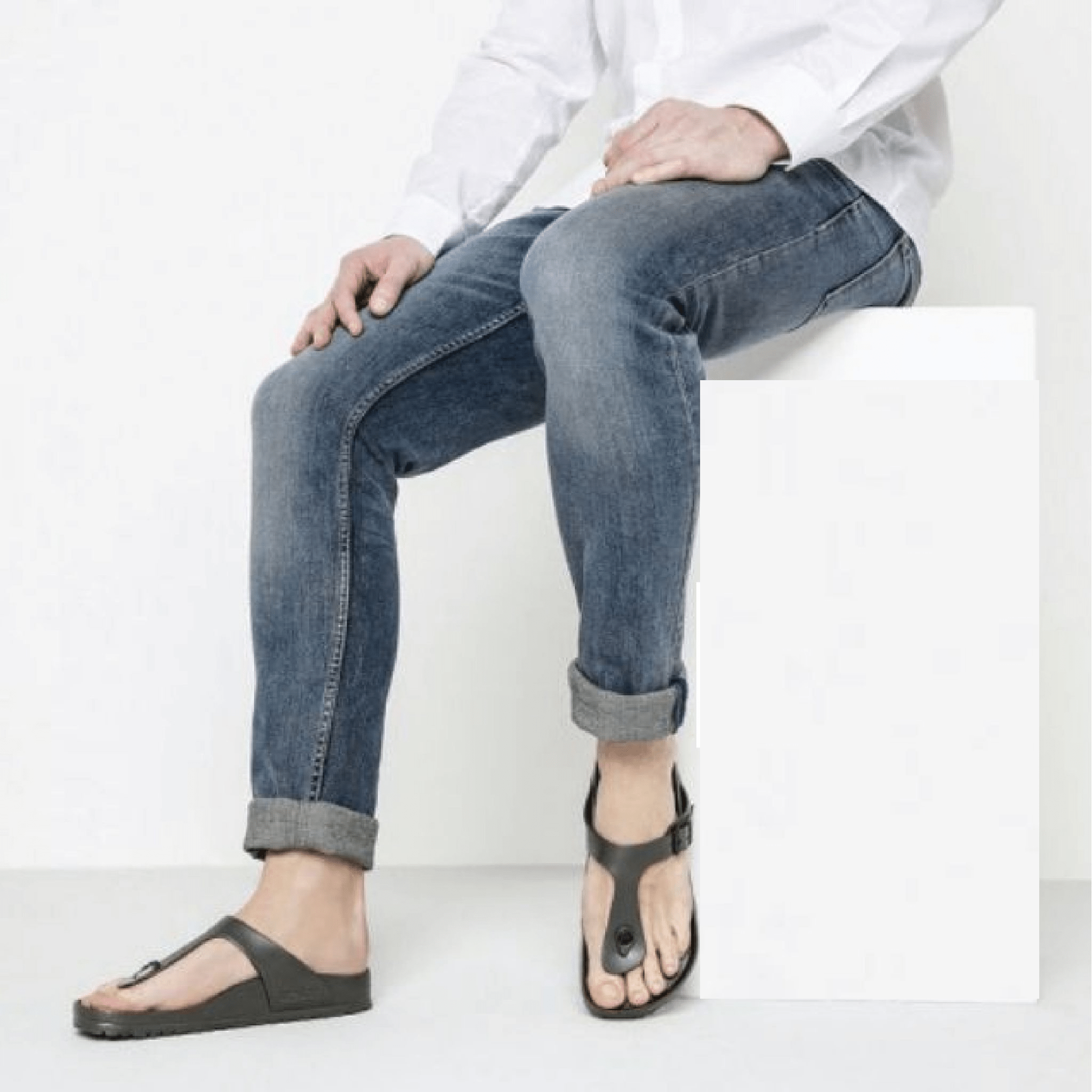 Dép Birkenstock Gizeh Essentials EVA 'Anthracite' 1001505 - Ảnh 8