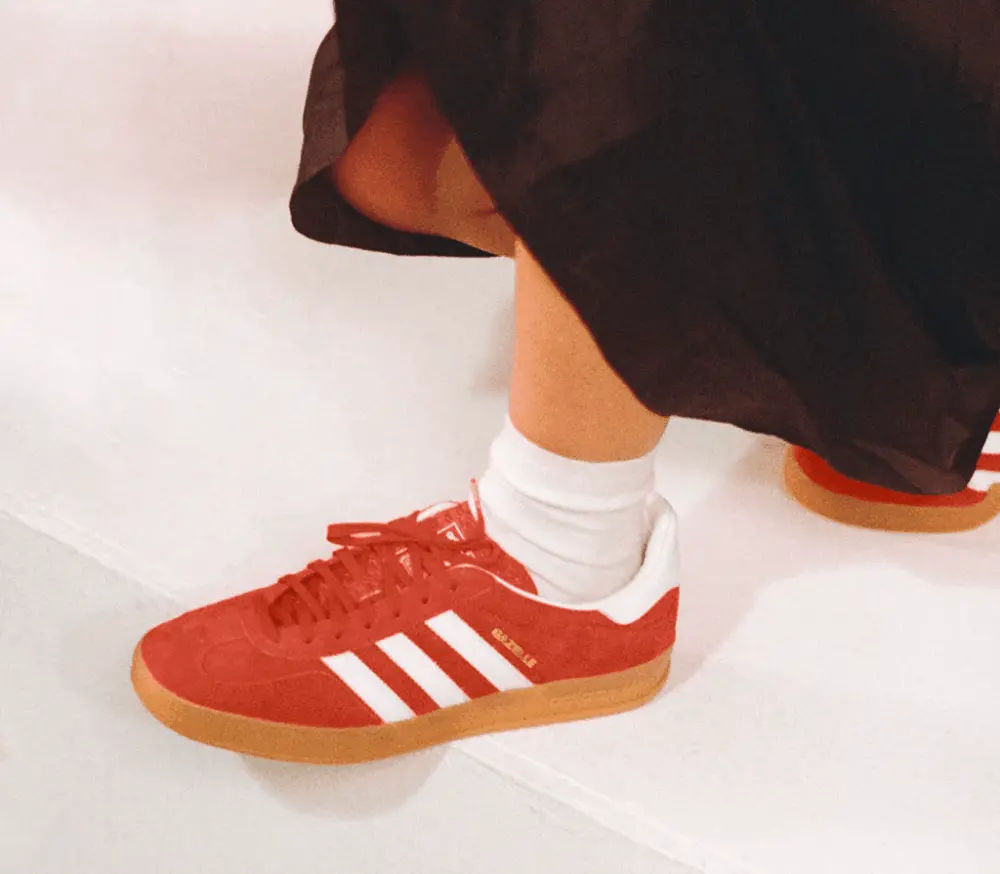 Giày Adidas Gazelle Indoor 'Bold Orange' HQ8718 - Ảnh 4