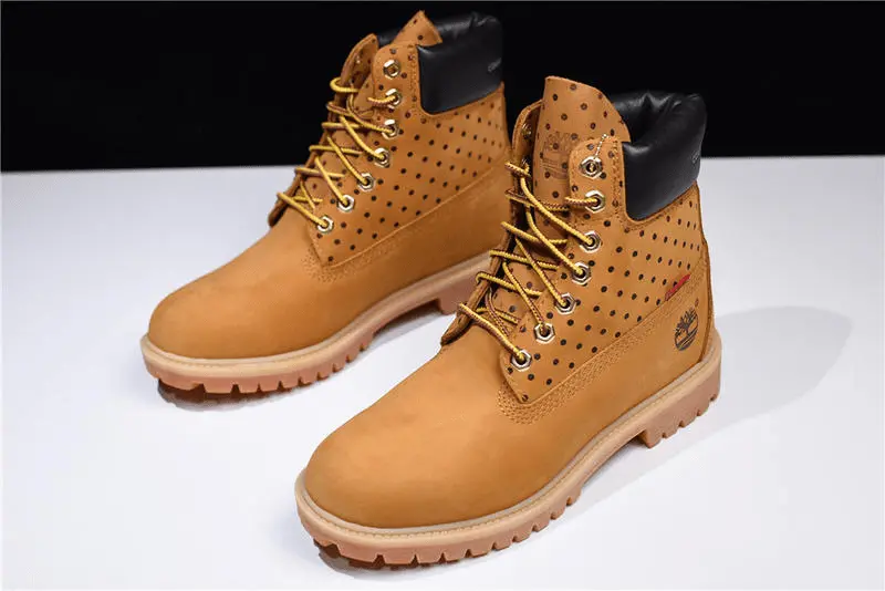 Giày Timberland Comme des Garçons x Supreme x 6 Inch 'Wheat' TB0A14MC - Ảnh 3