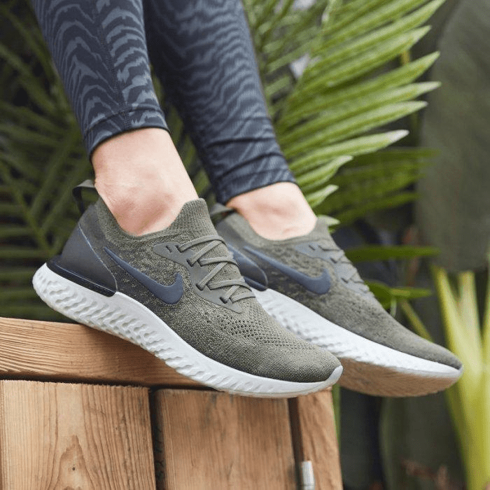 Giày Nike Epic React Flyknit 'Olive' AQ0070-300 - Ảnh 5
