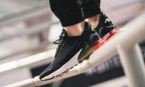 Alternative view of Giày Nike Air Max 270 Black Laser Orange Ember Glow AQ9164-003