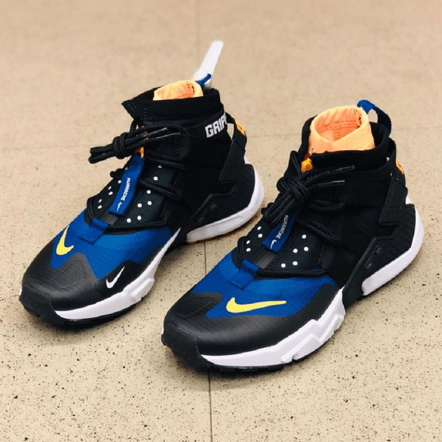 Giày Nike Air Huarache Gripp ‘Black Indigo’ AO1730-006 - Ảnh 2