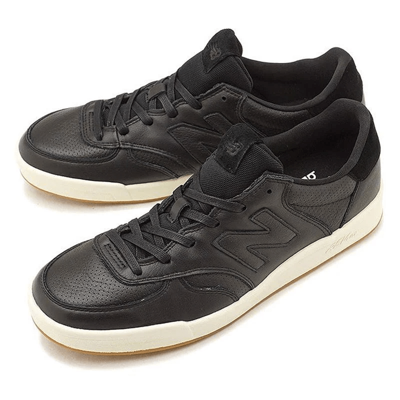 Giày New Balance 300 Leather 'Black Gum' CRT300LED - Ảnh 4