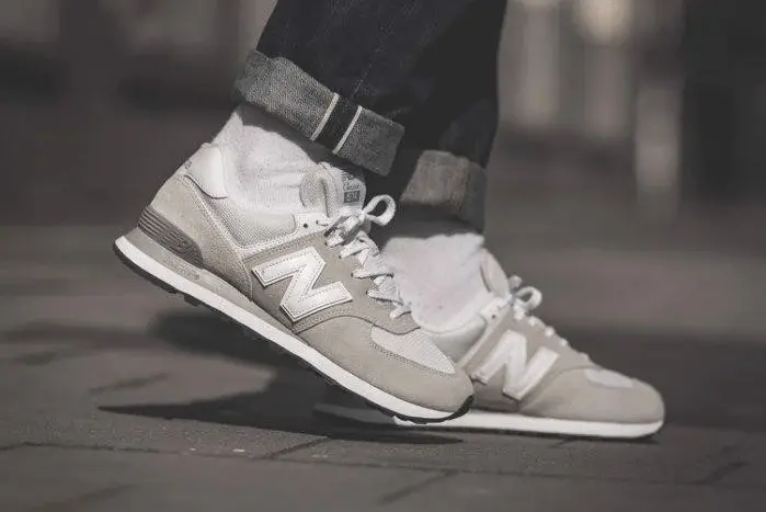 Alternative view of Giày New Balance 574 'Grey Nimbus Cloud' ML574EGW