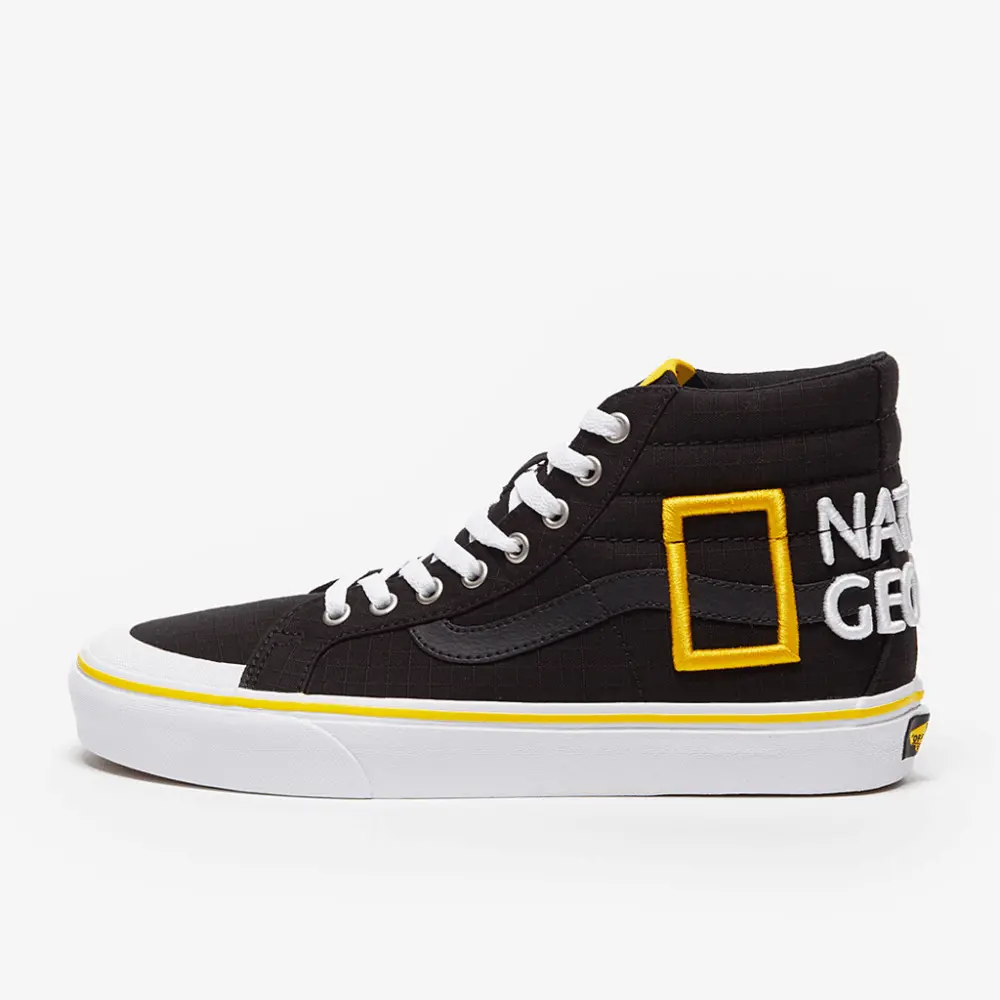Giày Vans Sk8-Hi x National Geographic 'Logo' VN0A3TKPXHP1 - Ảnh 4