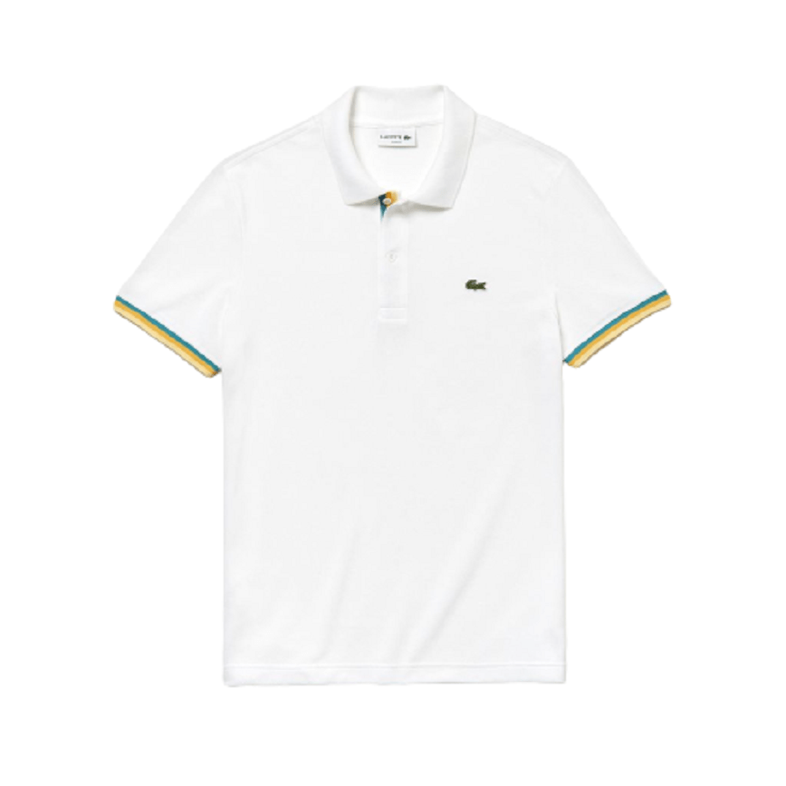 Áo Lacoste Polo Slim fit Petit White PH8522-00-70V