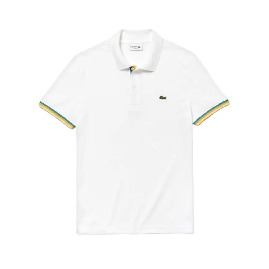 Áo Lacoste Polo Slim fit Petit White PH8522-00-70V