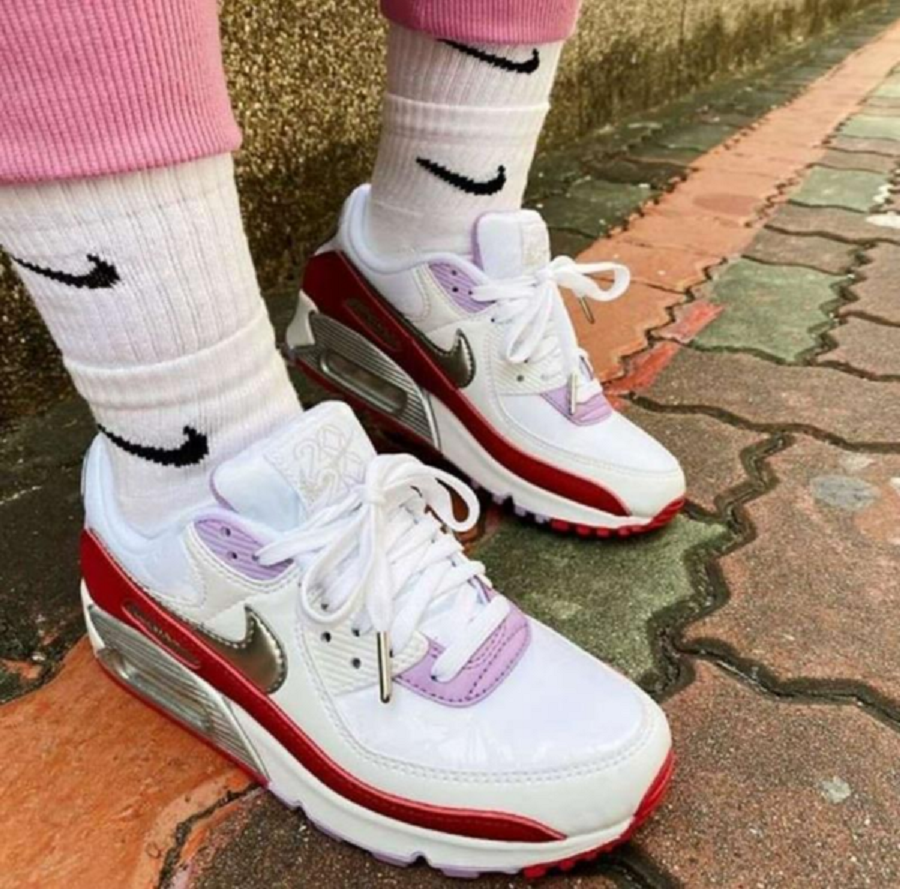 Giày Nike Air Max 90 ‘Team Red’ CU3004-176 - Ảnh 4