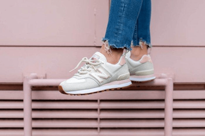 Giày New Balance Wmns 574 'Turtle Dove' WL574SAY - Ảnh 4