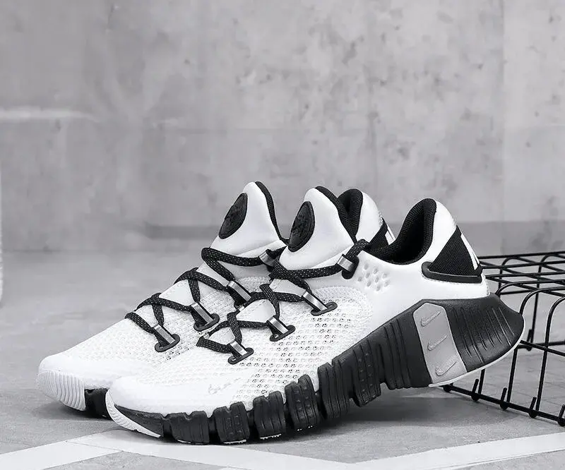 Giày Nike Free Metcon 4 Premium 'White Black Chrome' DQ4678-100 - Ảnh 5