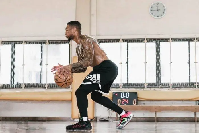 Giày Adidas Dame 6 'Black Red' EF9875 - Ảnh 5