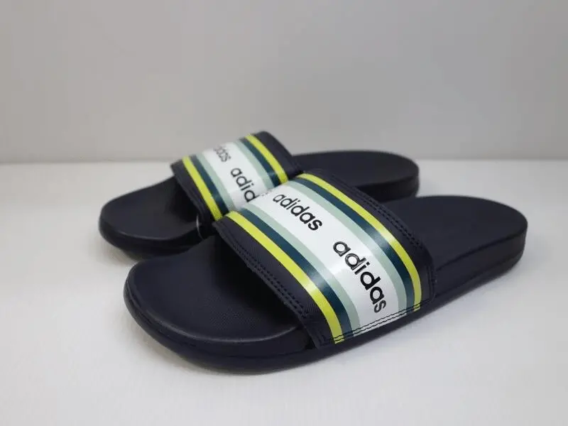 Dép Adidas Farm Rio Adilette Comfort 'Navy Blue Yellow' EH0033 - Ảnh 4