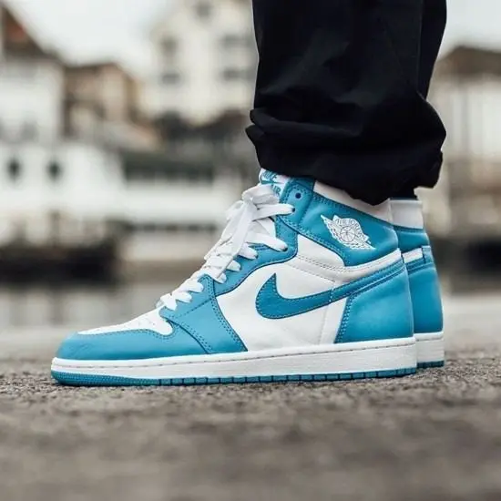 Giày Nike Air Jordan 1 Retro High OG BG 'UNC' 575441-117 - Ảnh 5