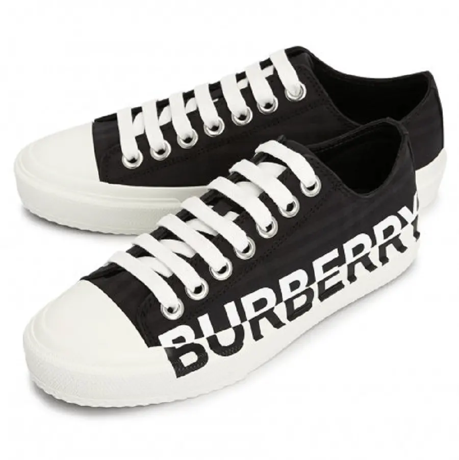Alternative view of Giày Burberry Larkhall Low Top Lace Up Sneakers 'Black' 8045845