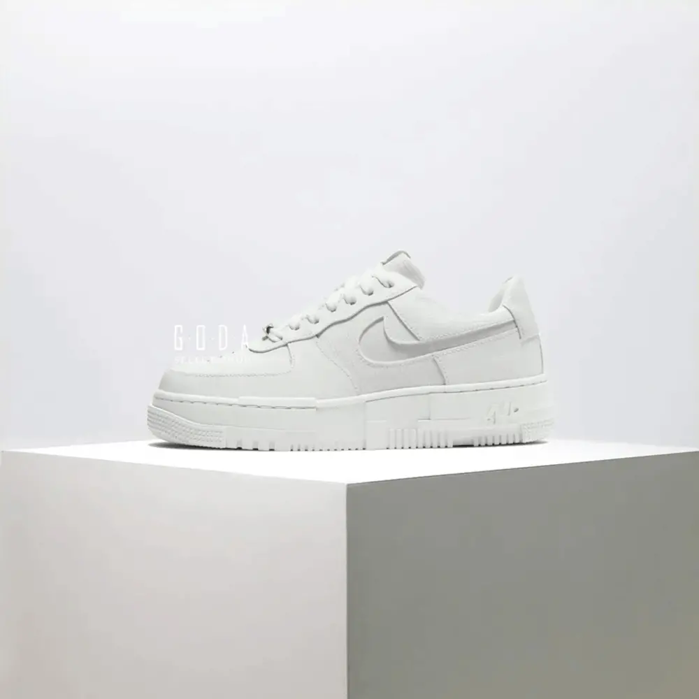 Alternative view of Giày Nike Wmns Air Force 1 Pixel 'Summit White' CK6649-102