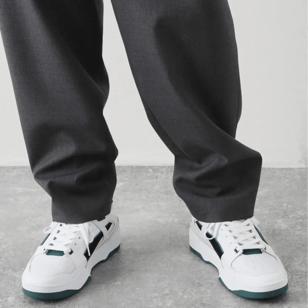 Giày Puma Slipstream Lo Suede 'White Varsity Green' 388634-03 - Ảnh 4