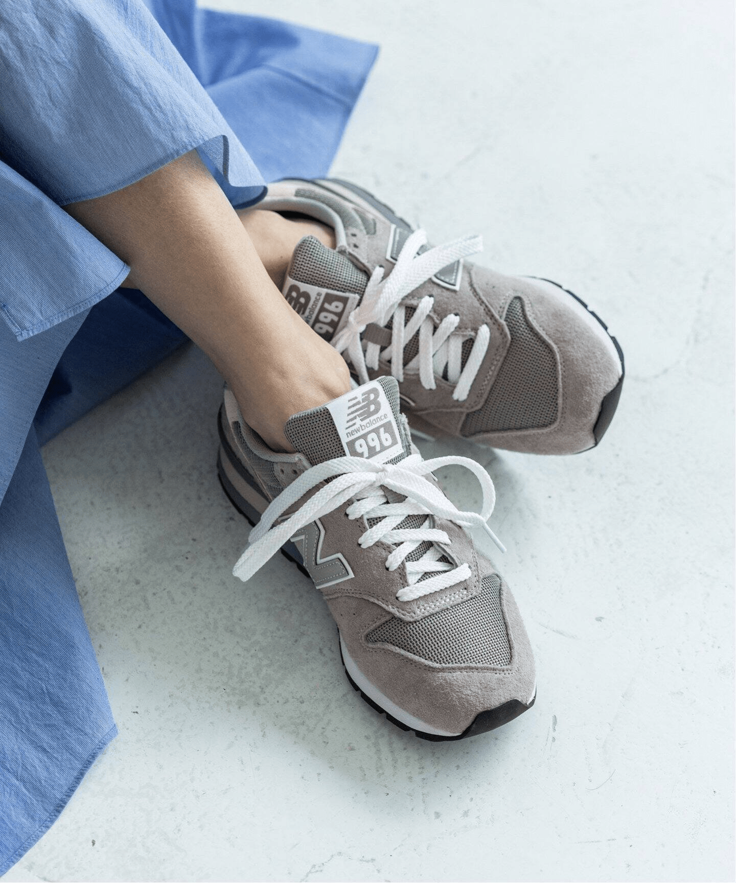 Giày New Balance 996 'Essential Pack Grey' CM996GR2 - Ảnh 3