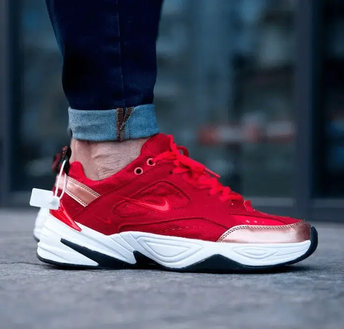 Giày Nike Wmns M2K Tekno 'Red Suede' AV7030-600 - Ảnh 5