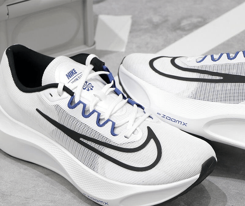 Giày Nike Zoom Fly 5 'White Black Old Royal' DZ2769-101 - Ảnh 4