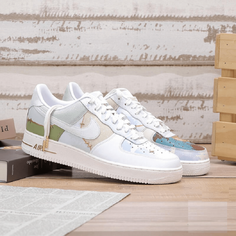 Giày Nike Air Force 1 ‘Premium Preservation of History’ FB4957-111 - Ảnh 3