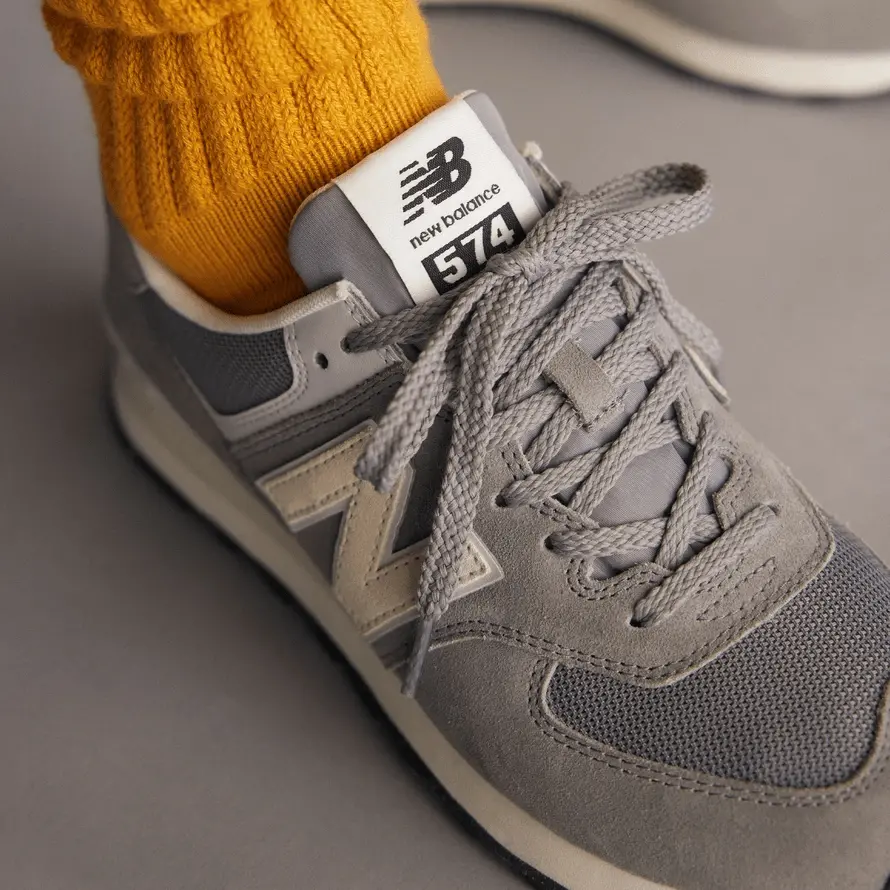 Giày New Balance 574 'Grey Off White' U574UL2 - Ảnh 3