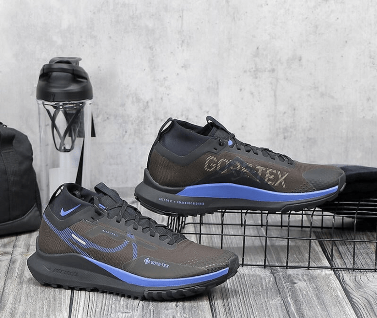Giày Nike React Pegasus Trail 4 G-TEX 'Velvet Brown Blue' FB2193-200 - Ảnh 2