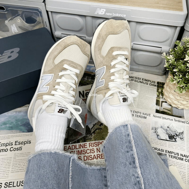 Giày New Balance 574 'Lunar New Year - Mindful Grey' U574LN2 - Ảnh 3