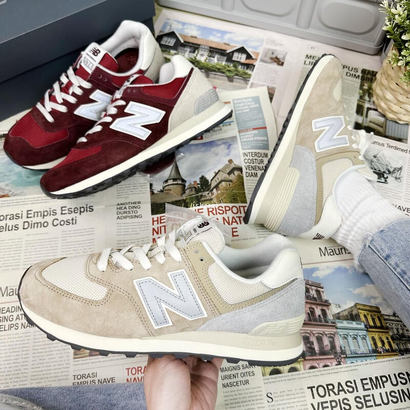 Giày New Balance 574 'Lunar New Year - Mindful Grey' U574LN2 - Ảnh 4