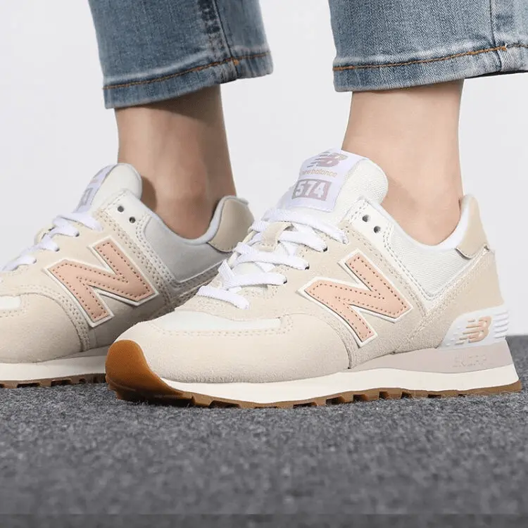 Giày New Balance Wmns 574 Sea Salt Rose WL574NR2 - Ảnh 5