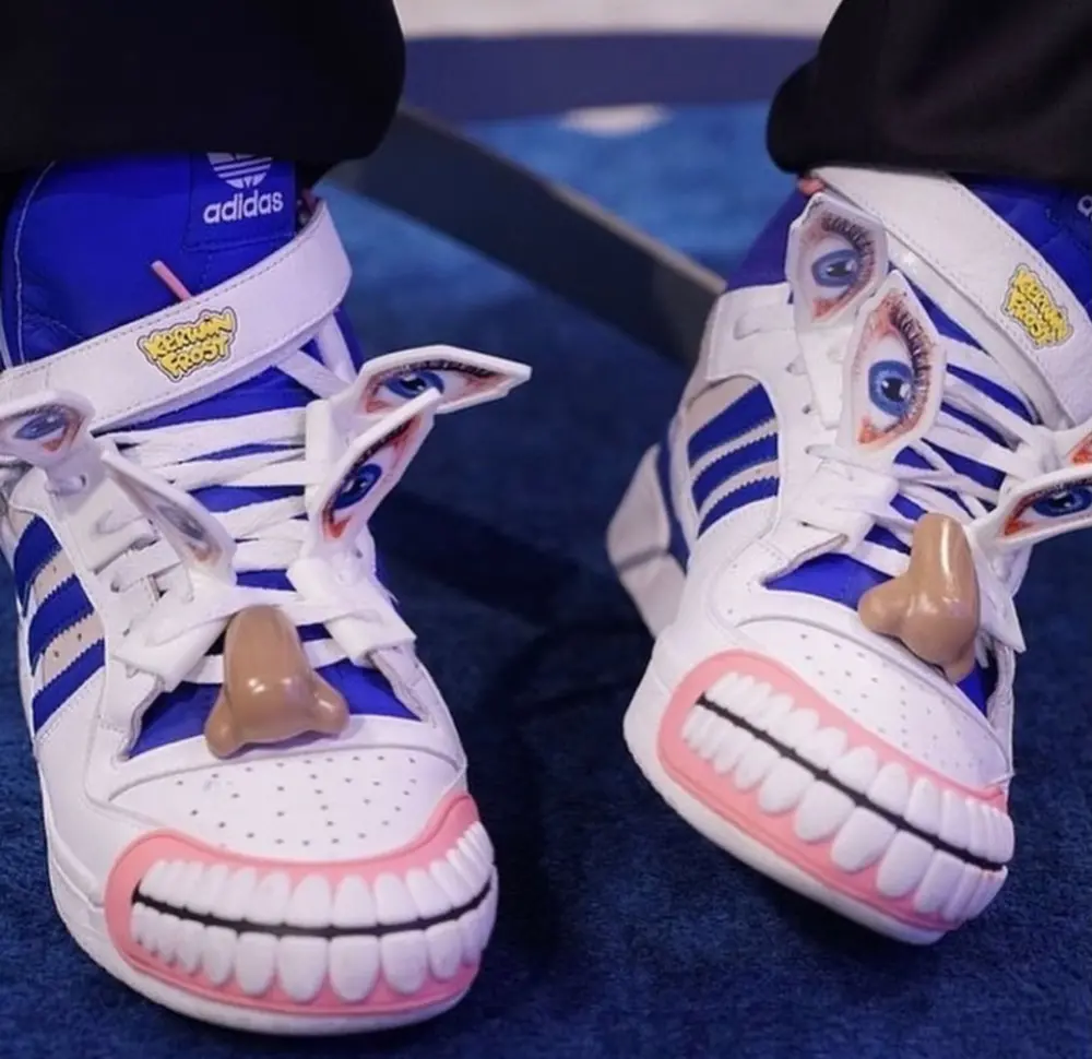 Giày Adidas Kerwin Frost x Forum High 'Humanchives' GX3872 - Ảnh 3