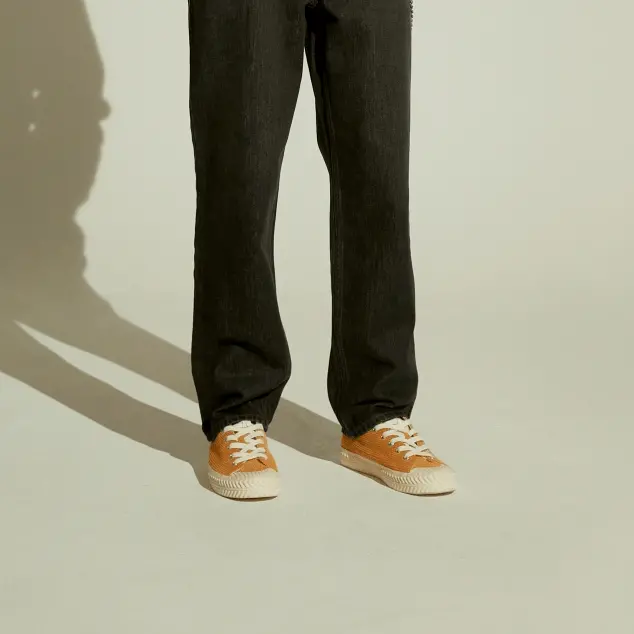 Giày MLB Playball Corduroy Yellow Denim 72SHPC011-50D - Ảnh 5