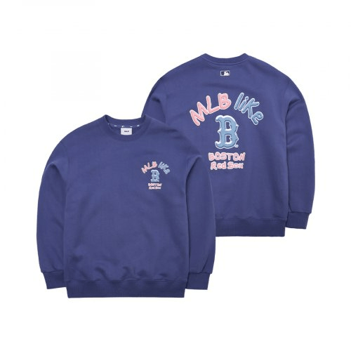 Áo MLB Like Ice Back Graphic Brushed Boston Red Sox 3AMTL5116-43NYL - Ảnh 2