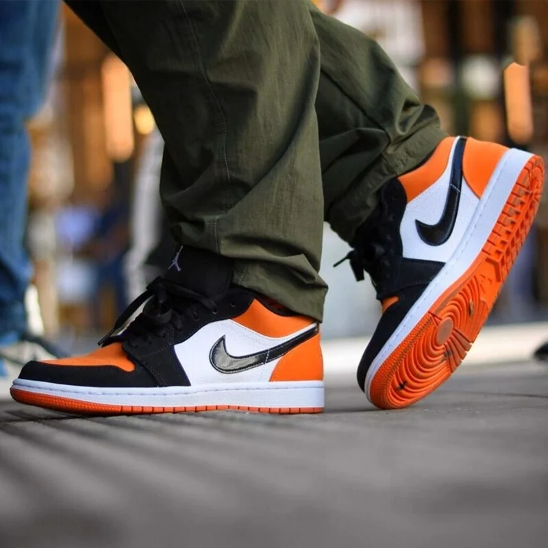 Giày Nike Air Jordan 1 Low GS 'Shattered Backboard' 553560-128 - Ảnh 6