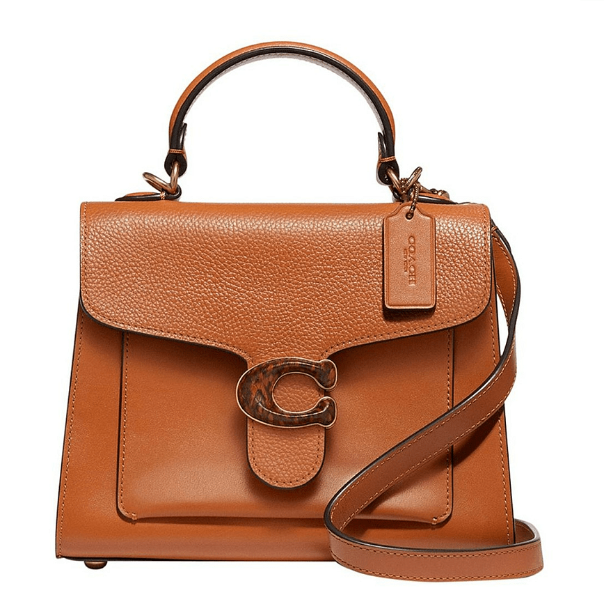 Túi Coach Tabby Top Handle 20 With Snakeskin Detail C3887 B4SN7