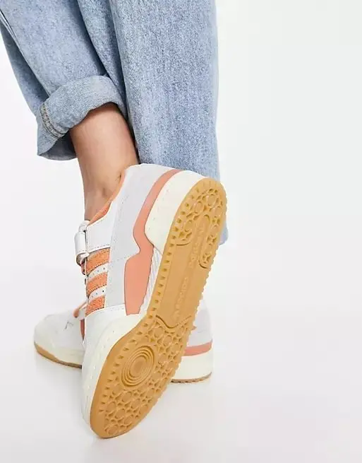 Giày Adidas Forum Low 'White True Orange' GY2647 - Ảnh 4