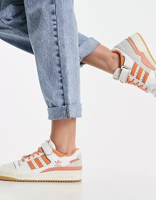 Giày Adidas Forum Low 'White True Orange' GY2647 - Ảnh 5