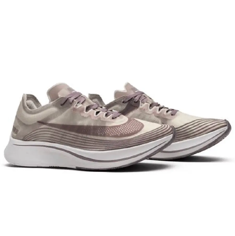 Giày Nike Zoom Fly Chicago 'Taupe Grey' AA3172-200 - Ảnh 4