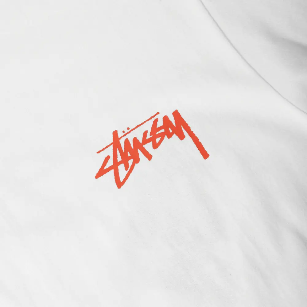 Áo Stussy Wizard T-shirt 'White' - Ảnh 4