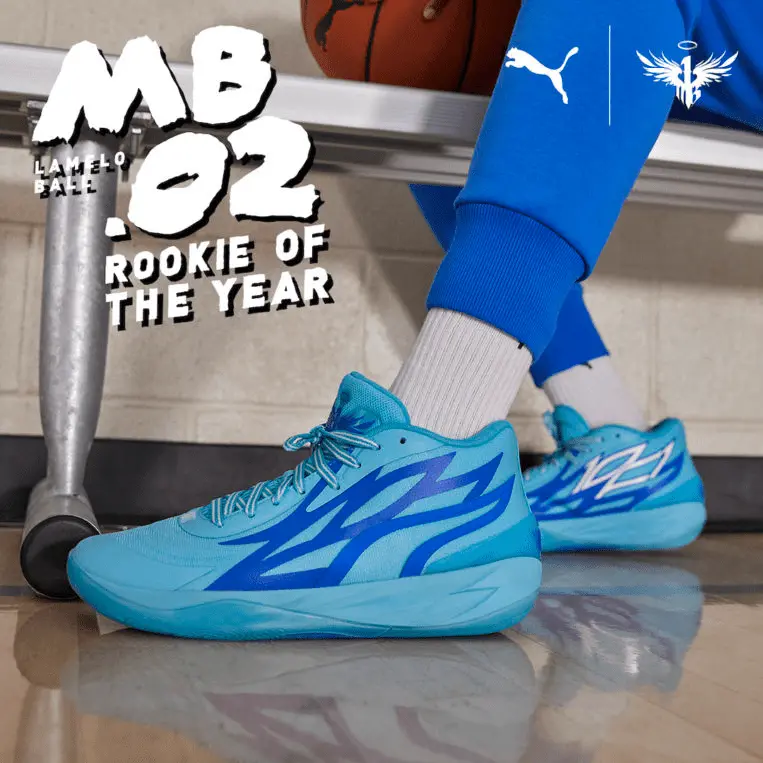 Alternative view of Giày Puma LaMelo Ball MB.02 (GS) 'Rookie Of The Year' 377612-01