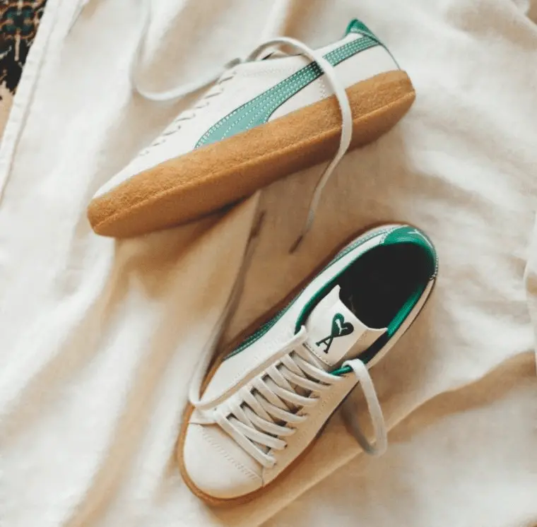 Giày Puma Suede Crepe ‘Ami Pristine’ 384146-01 - Ảnh 4