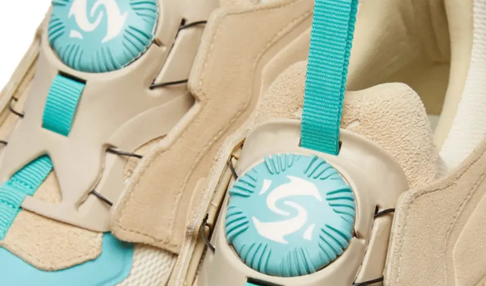 Alternative view of Giày Puma Thunder Disc 'White Smoke Khaki' 369355-05