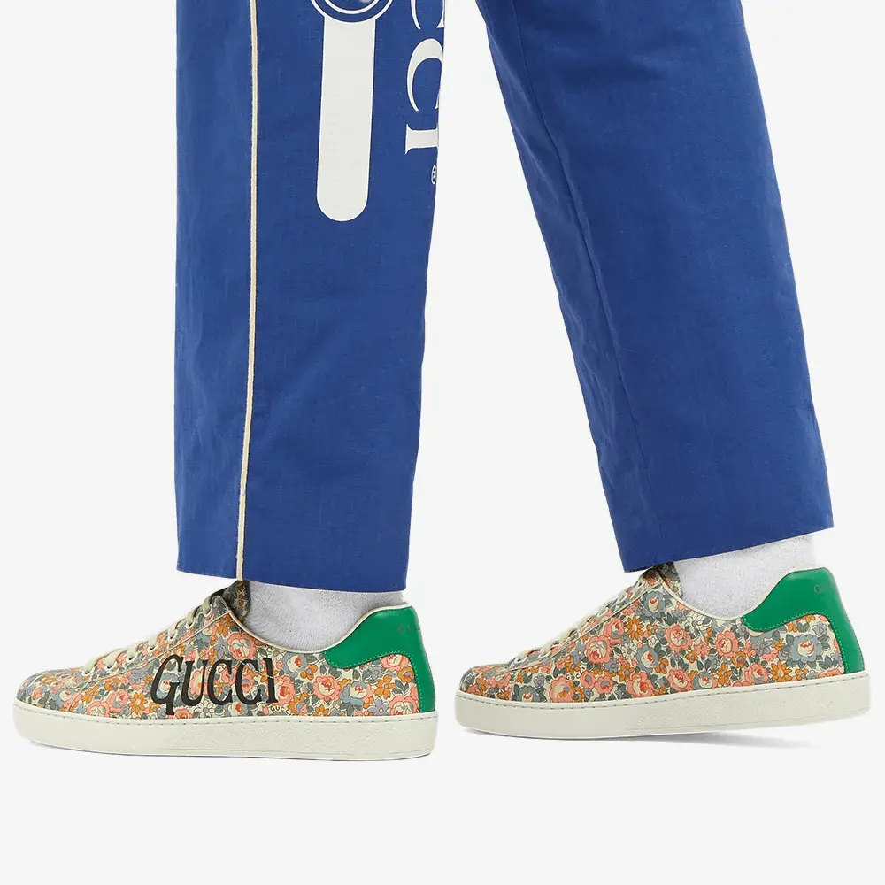 Giày Liberty of London x Gucci Ace 'Floral' 636357-2IS10-5970 - Ảnh 6