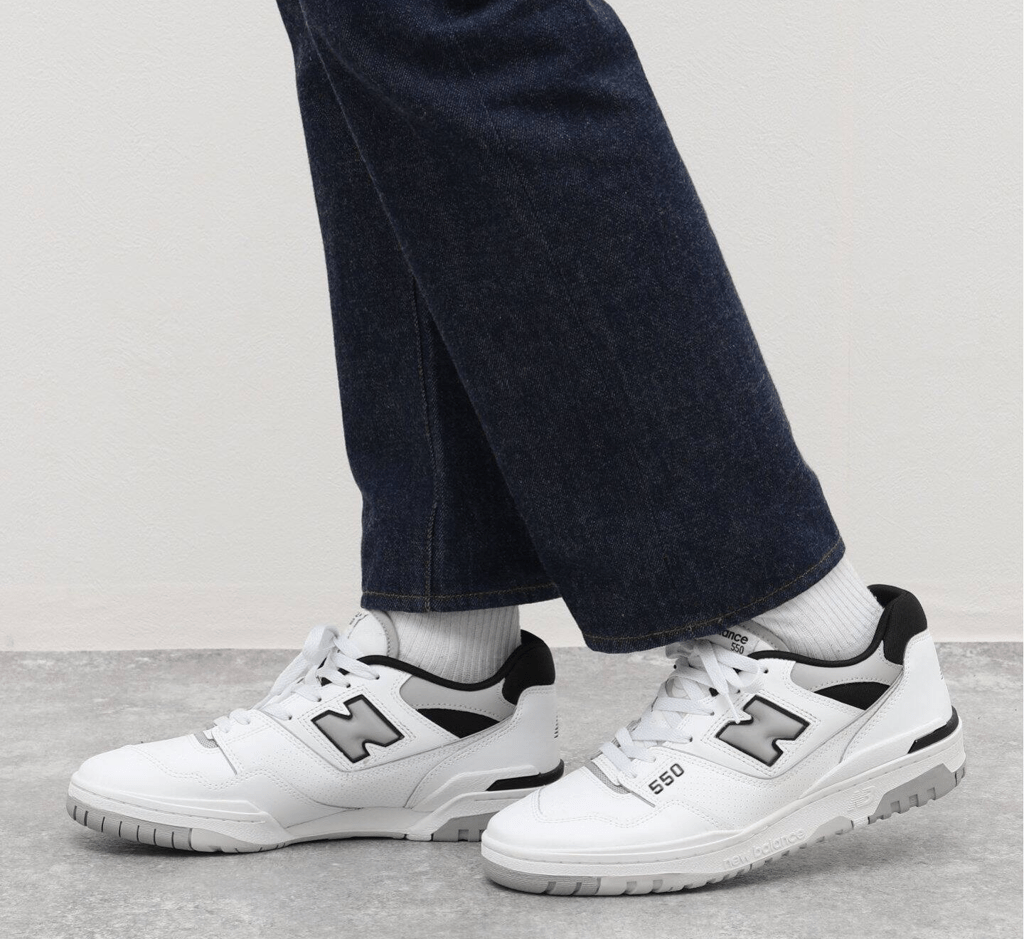 Giày New Balance 550 'White Black Grey' BB550NCL - Ảnh 2