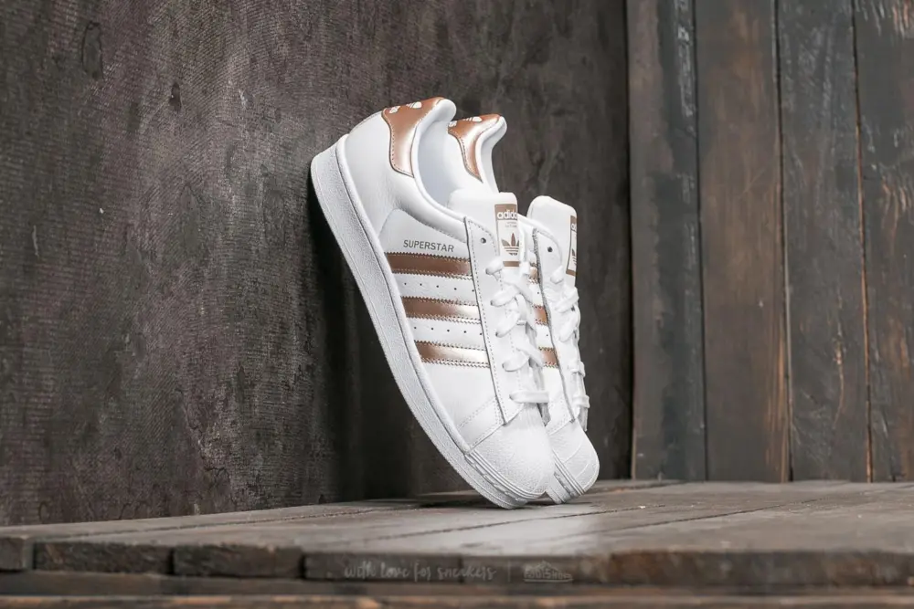 Giày Adidas Superstar 'White Metallic' CG5463 - Ảnh 5