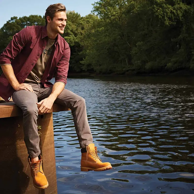 Alternative view of Giày Timberland 6 Inch Premium Waterproof Boots 'Wheat' TB10061-713