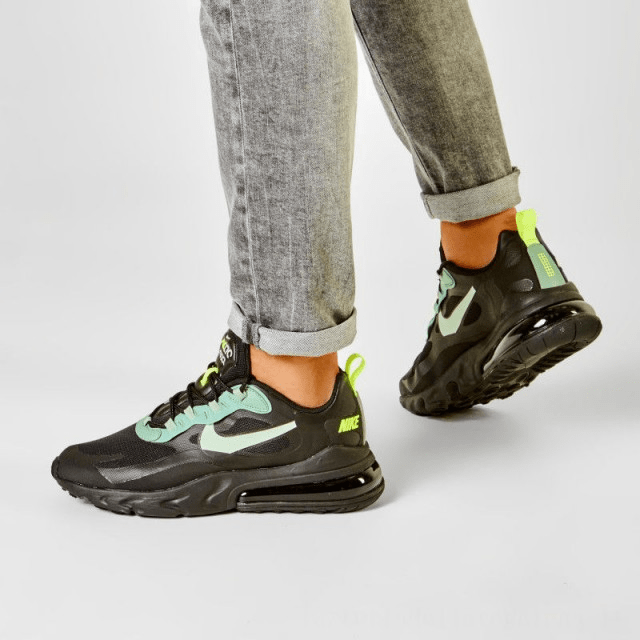 Giày Nike Air Max 270 React 'Black Volt' CW7474-001 - Ảnh 5